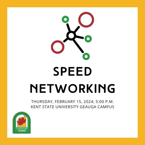 Speed Networking 2024 Leadership Geauga